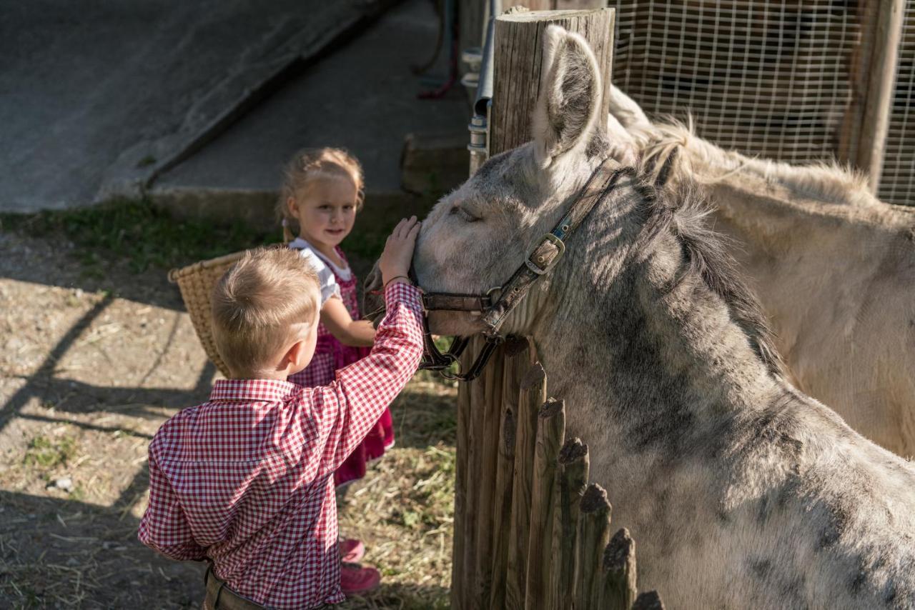 Familienhotel Replerhof mit Kinderbetreuung ab 3 Jahren Prägraten Exterior foto